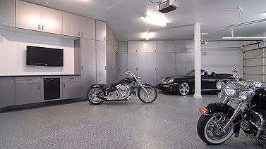 Creative uses of garage storage