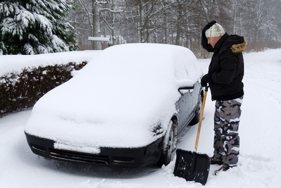 is your garage ready for winter snowy car winterize your garage