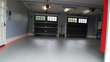 epoxy concrete flooring v. garage floor tiles