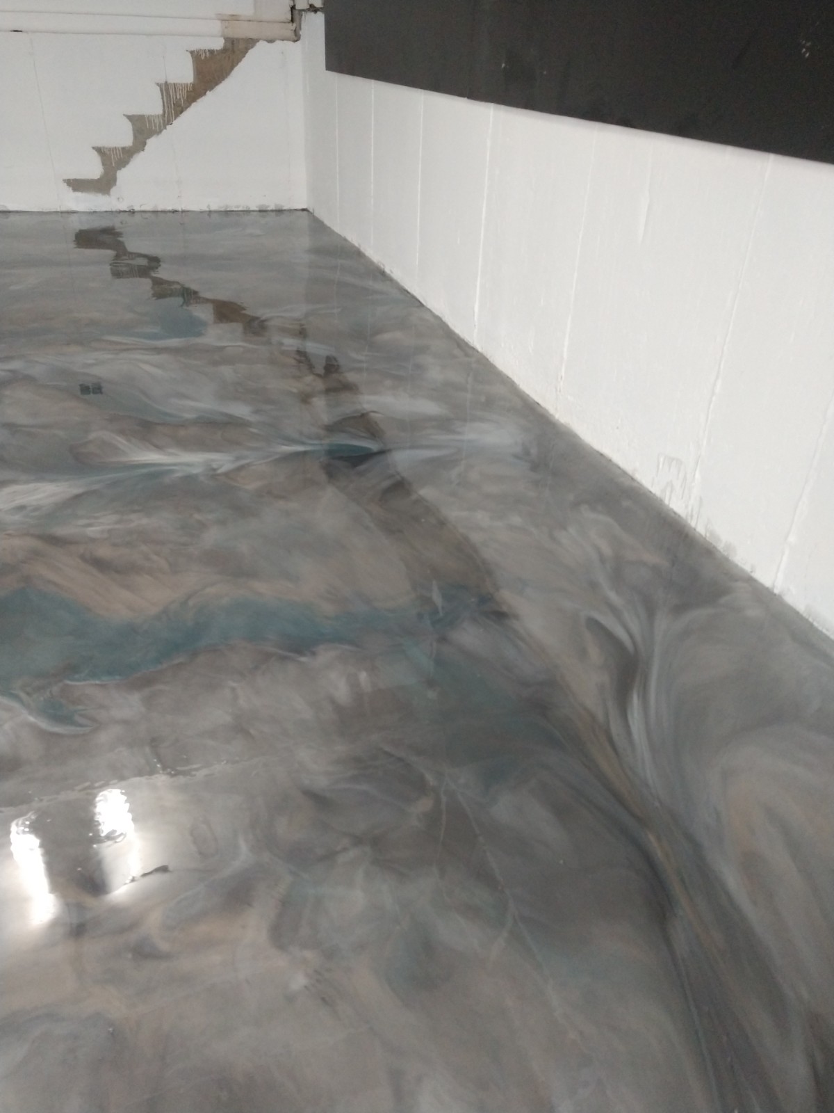 Cape Cod Metallic Floor