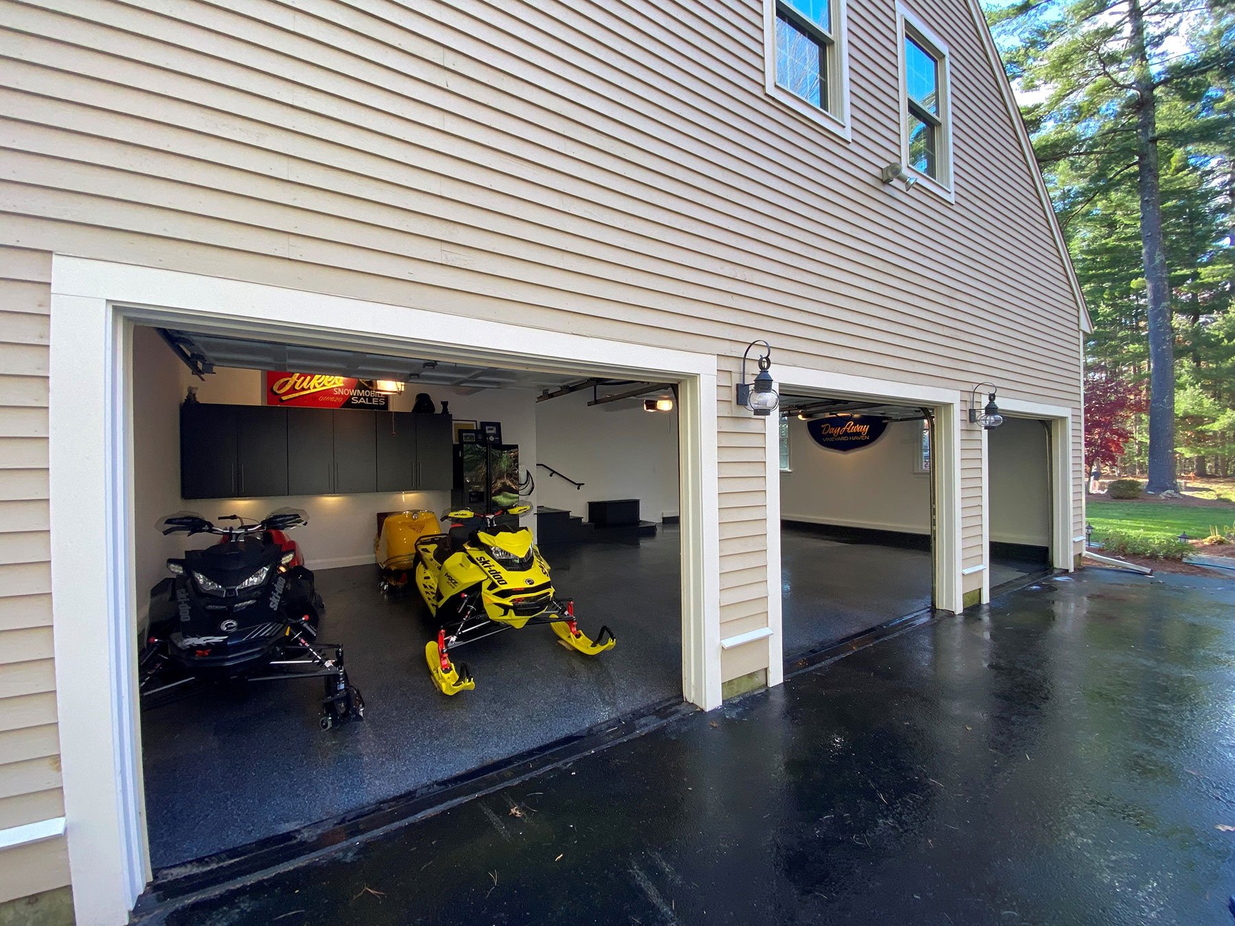 storing tools in garage